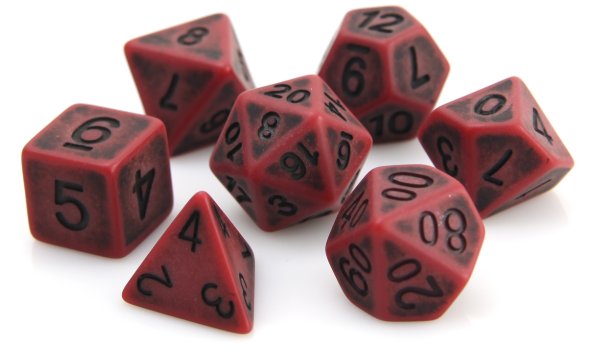 Die Hard Dice Polymer RPG Polyhedral Set: 6 styles to choose from