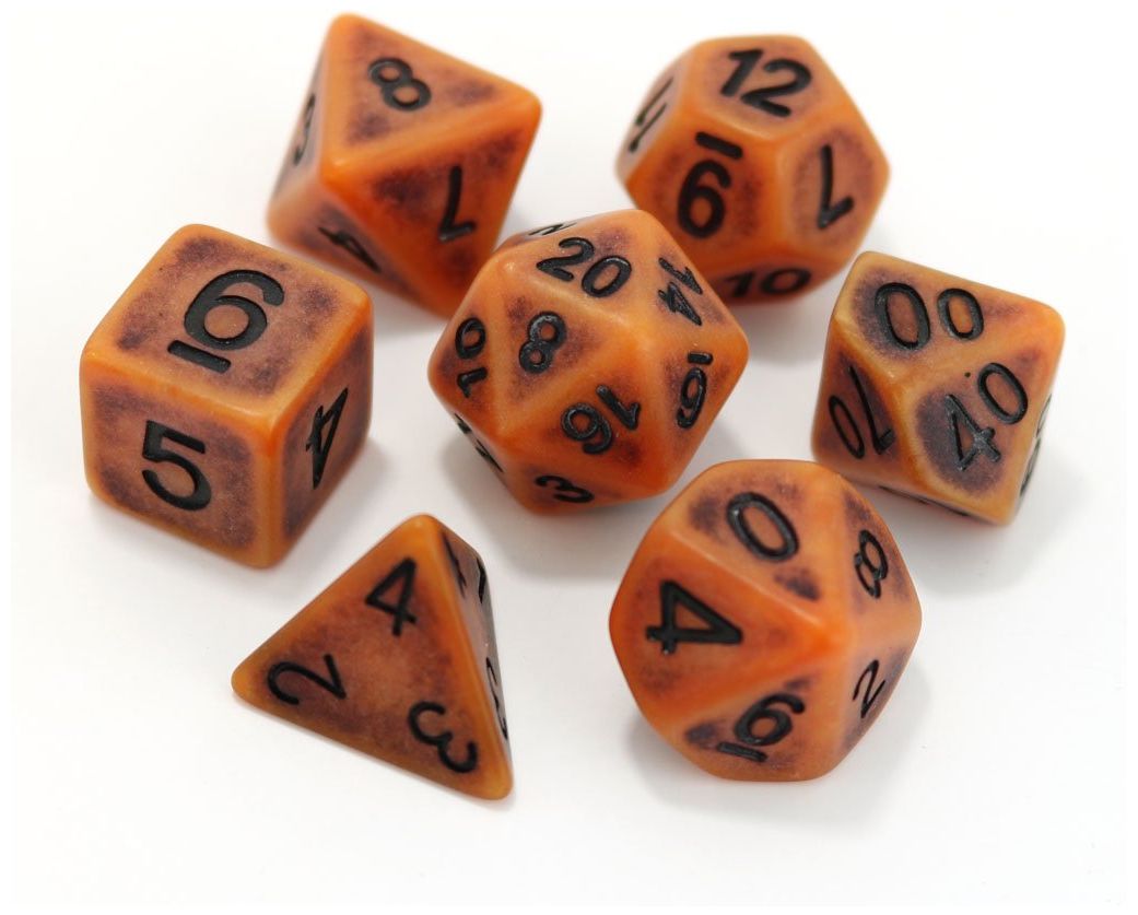 Die Hard Dice Polymer RPG Polyhedral Set: 6 styles to choose from