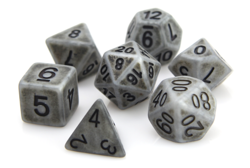 Die Hard Dice Polymer RPG Polyhedral Set: 6 styles to choose from