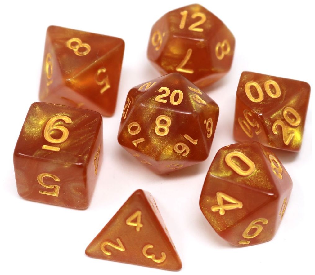 Die Hard Dice Polymer RPG Polyhedral Set: 6 styles to choose from