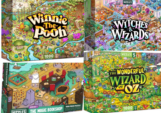 VIZZLES VISUAL PUZZLES: a search and find jigsaw puzzle